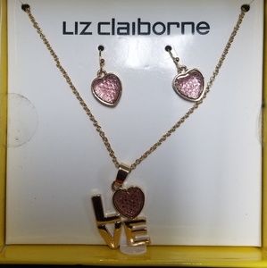 Liz Claiborne Jewelry - Liz Claiborne Necklace and Earrings Set Liz Claiborne Jewelry - Liz Claiborne Necklace and Earrings Set